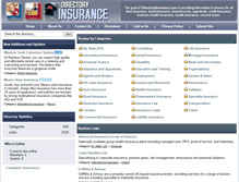 Tablet Screenshot of directoryinsurance.com